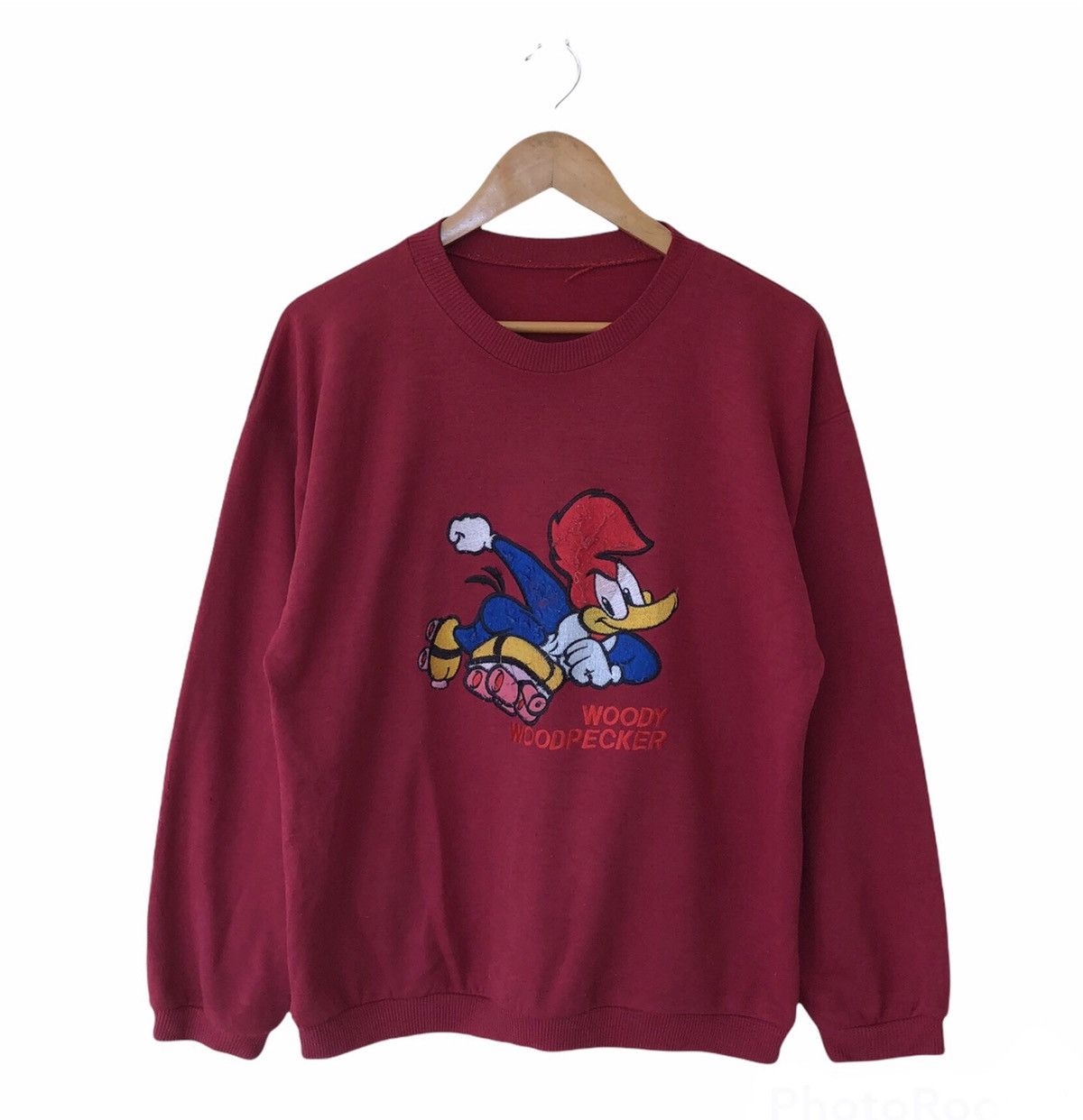 Cartoon Network VINTAGE WOODY WOODPECKER SWEATSHIRT BIG LOGO STREET FASHION Size US M / EU 48-50 / 2 - 1 Thumbnail