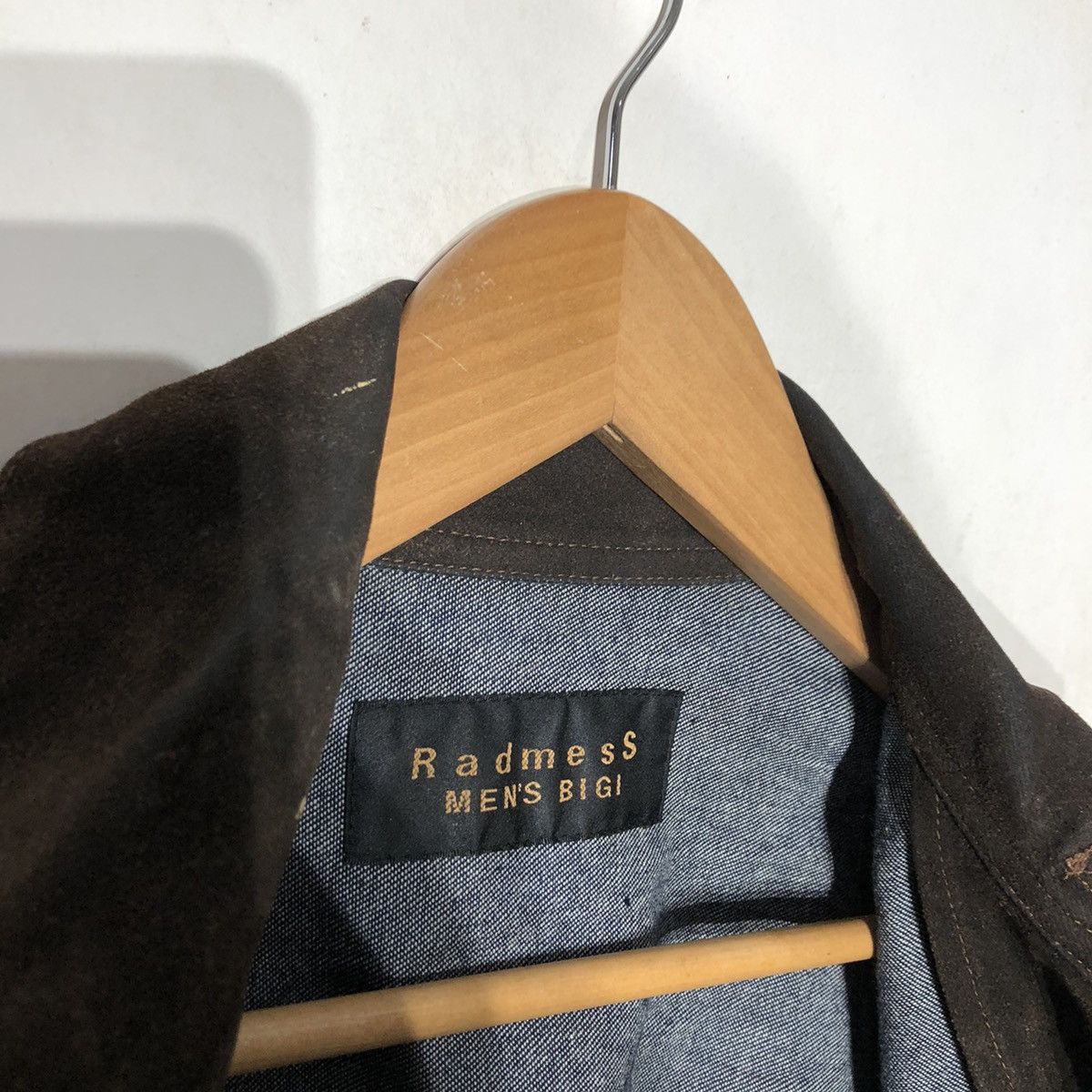 Japanese Brand Radmess Men's BIGI Parachute Biker Leather Jacket Size US L / EU 52-54 / 3 - 12 Thumbnail