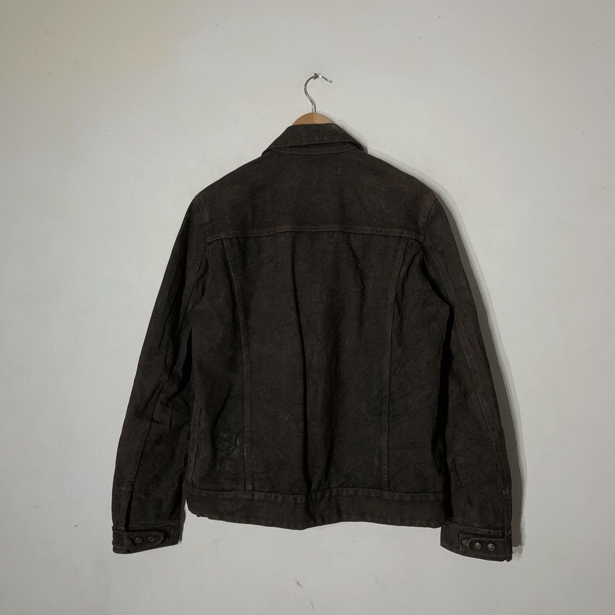 Japanese Brand Radmess Men's BIGI Parachute Biker Leather Jacket Size US L / EU 52-54 / 3 - 8 Thumbnail