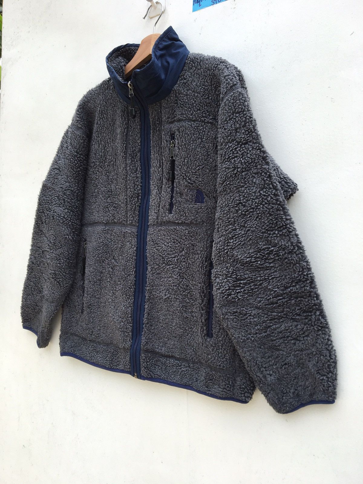 The North Face Vintage The North Face Fleece Jacket Full Zipper Size US L / EU 52-54 / 3 - 3 Thumbnail