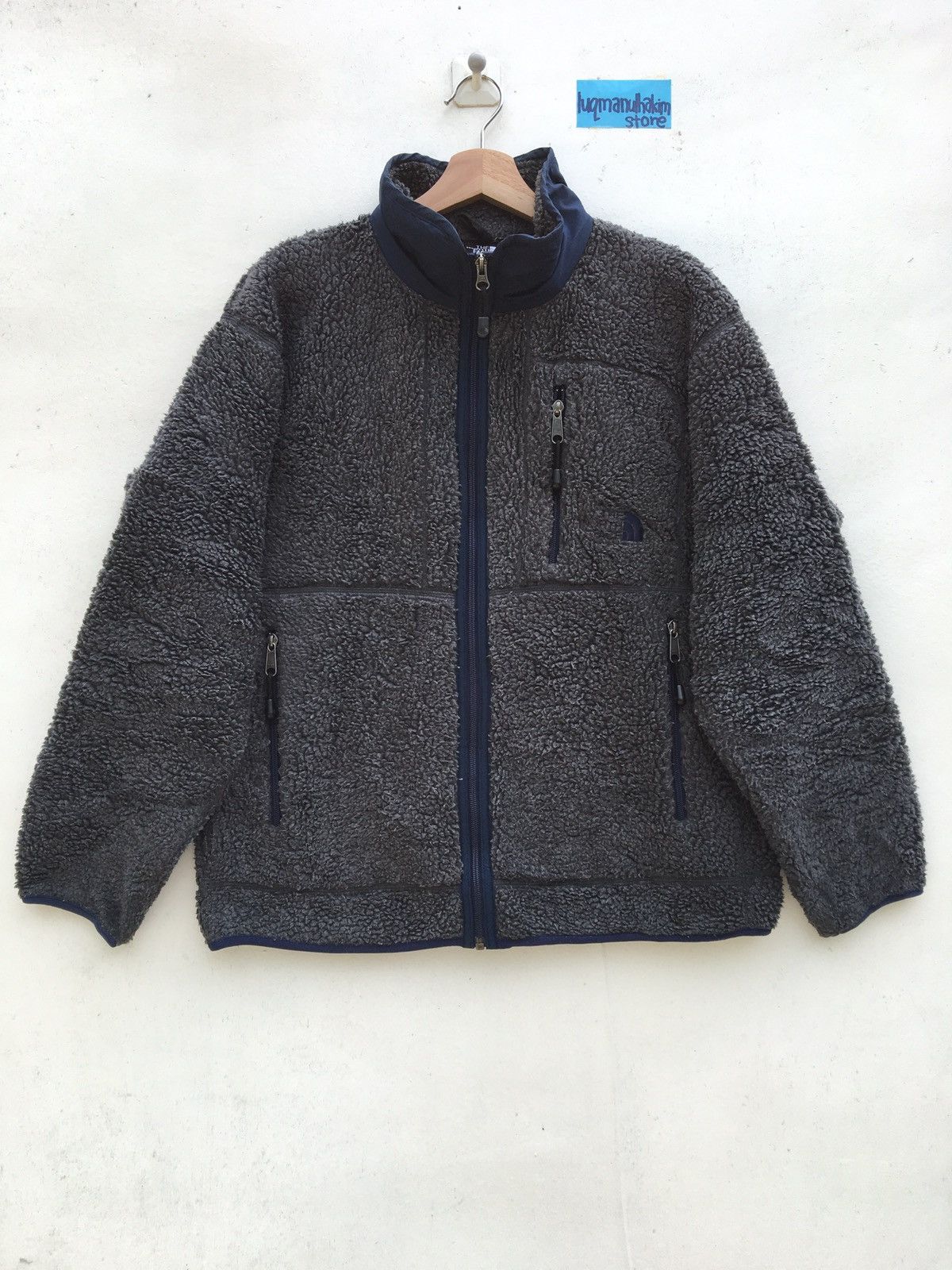 The North Face Vintage The North Face Fleece Jacket Full Zipper Size US L / EU 52-54 / 3 - 1 Thumbnail