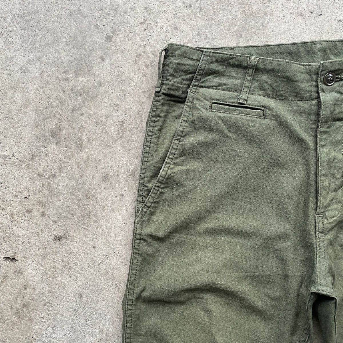 Japanese Brand Vintage Ship Jet Blue Trousers Green Casual Pants W30 Size US 30 / EU 46 - 4 Thumbnail