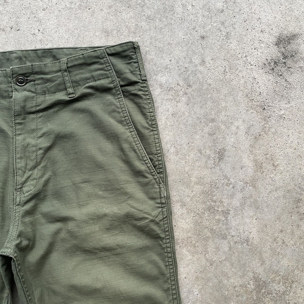Japanese Brand Vintage Ship Jet Blue Trousers Green Casual Pants W30 Size US 30 / EU 46 - 5 Thumbnail