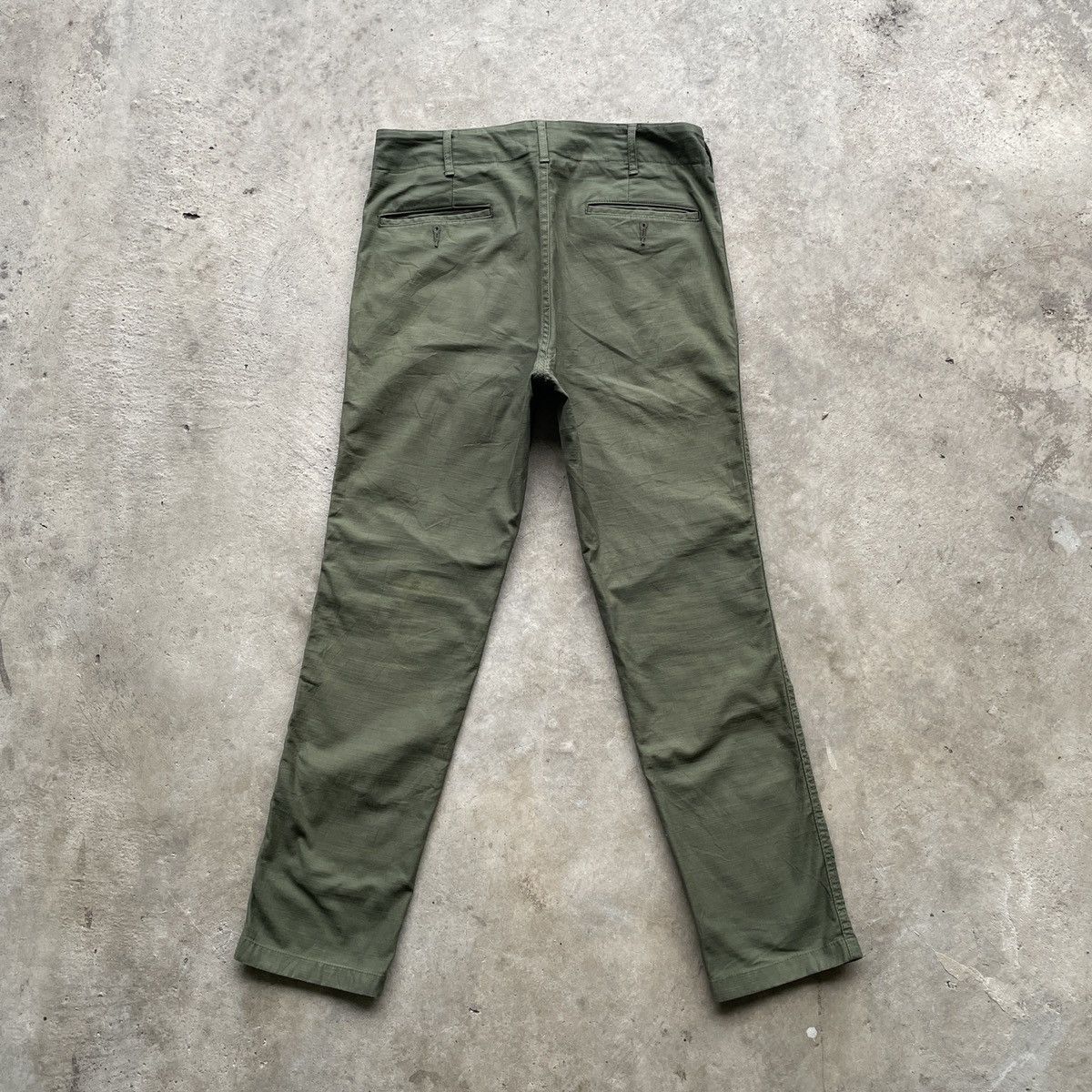 Japanese Brand Vintage Ship Jet Blue Trousers Green Casual Pants W30 Size US 30 / EU 46 - 12 Thumbnail