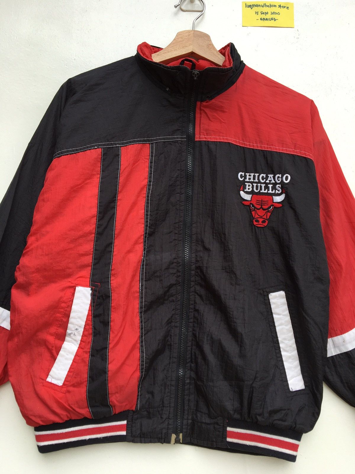 NBA Vintage Chicago Bulls NBA Windbreaker Size US M / EU 48-50 / 2 - 8 Thumbnail