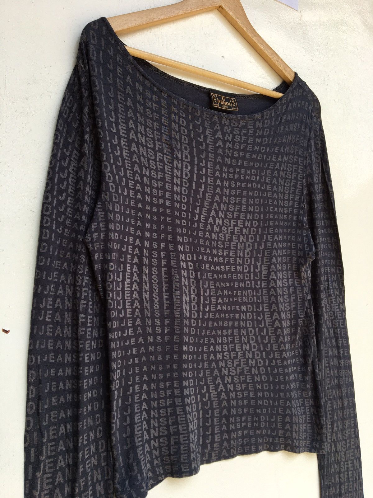 Fendi Fendi Full Print FF Longsleeve Shirt Roma Italy Size M / US 6-8 / IT 42-44 - 2 Thumbnail