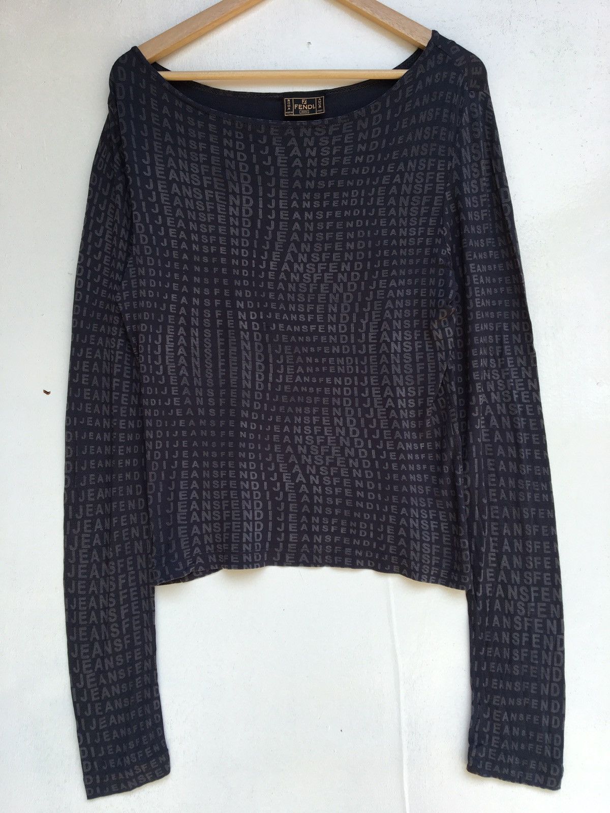 Fendi Fendi Full Print FF Longsleeve Shirt Roma Italy Size M / US 6-8 / IT 42-44 - 3 Thumbnail
