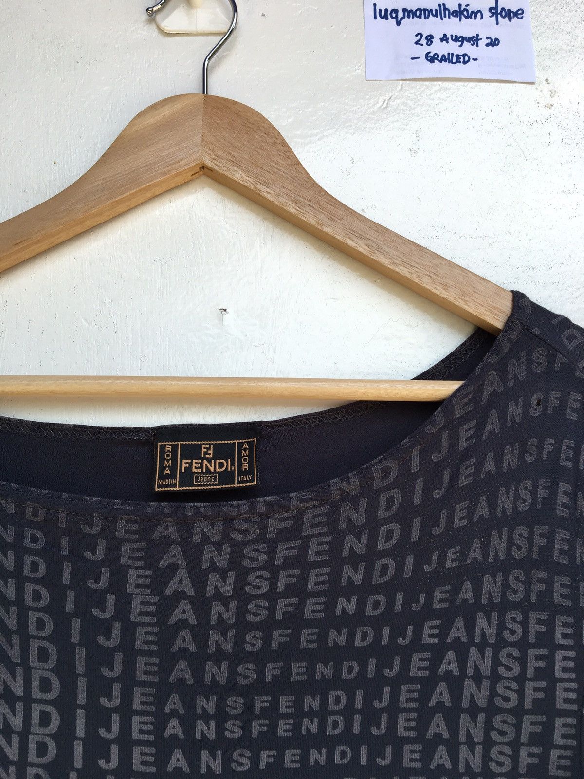 Fendi Fendi Full Print FF Longsleeve Shirt Roma Italy Size M / US 6-8 / IT 42-44 - 7 Thumbnail