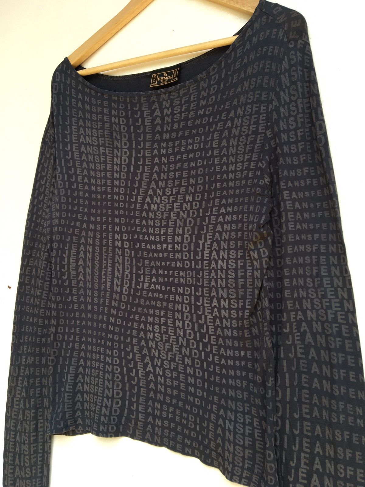 Fendi Fendi Full Print FF Longsleeve Shirt Roma Italy Size M / US 6-8 / IT 42-44 - 1 Thumbnail