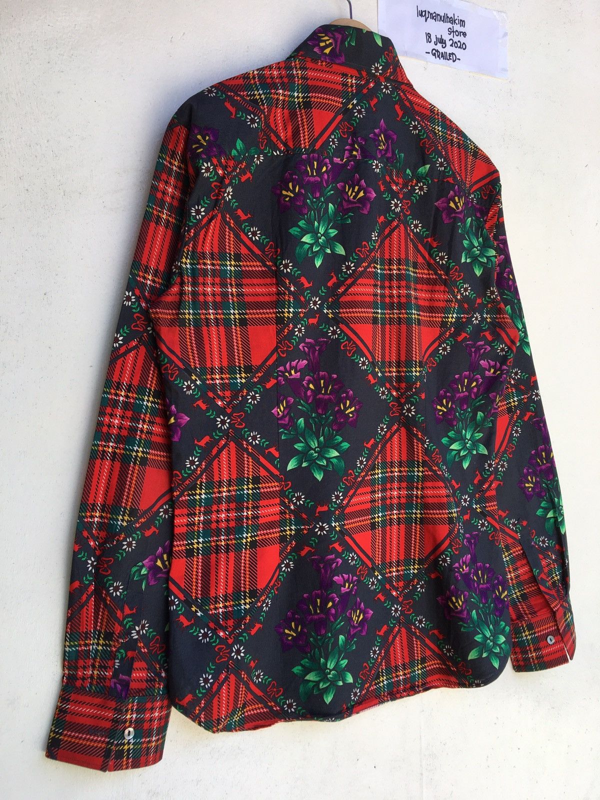 Dolce & Gabbana Dolce & Gabbana Floral Buttons Long sleeve Shirt Size US M / EU 48-50 / 2 - 11 Thumbnail