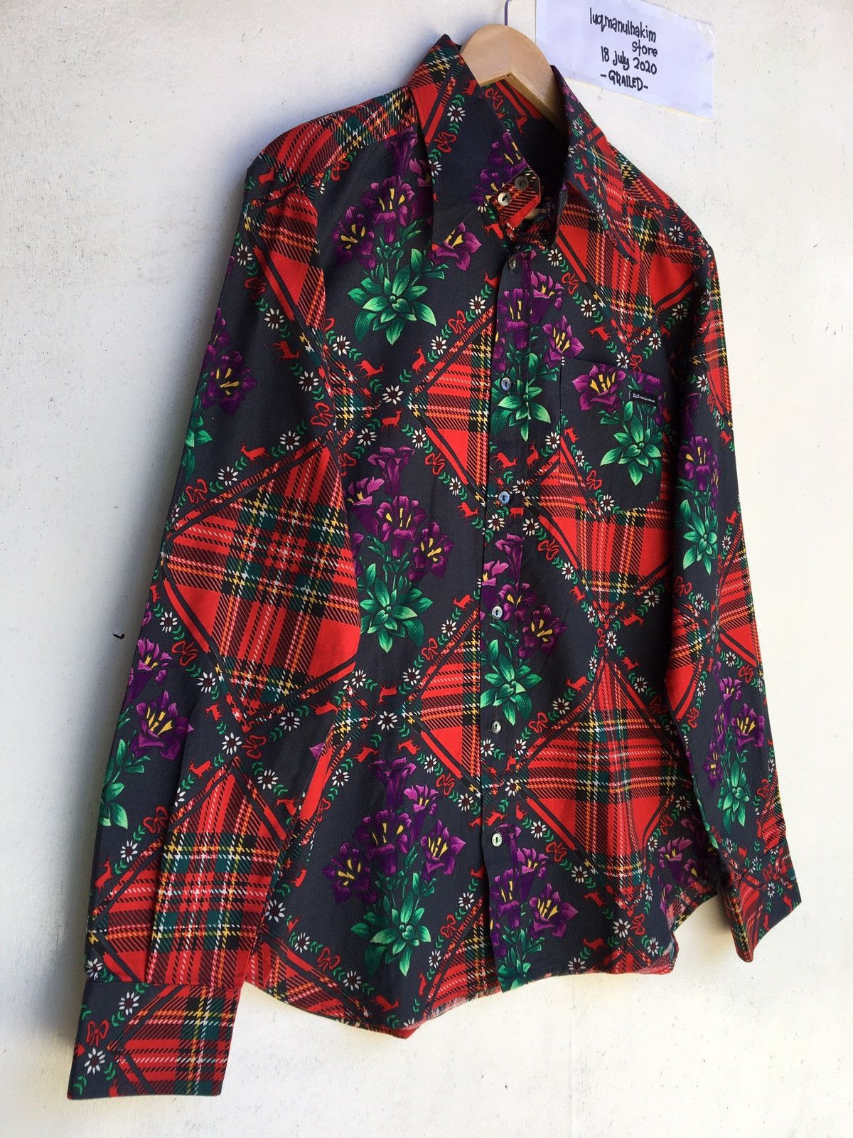 Dolce & Gabbana Dolce & Gabbana Floral Buttons Long sleeve Shirt Size US M / EU 48-50 / 2 - 3 Thumbnail