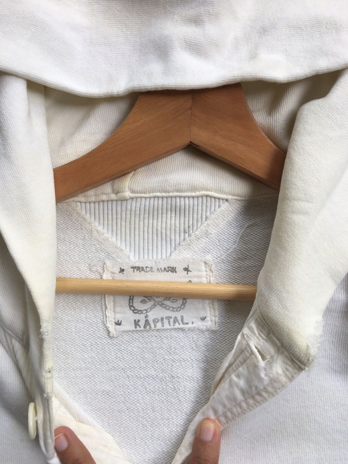 Kapital Rare Vintage Kapital Hoodie Sweatshirt Size US L / EU 52-54 / 3 - 11 Thumbnail