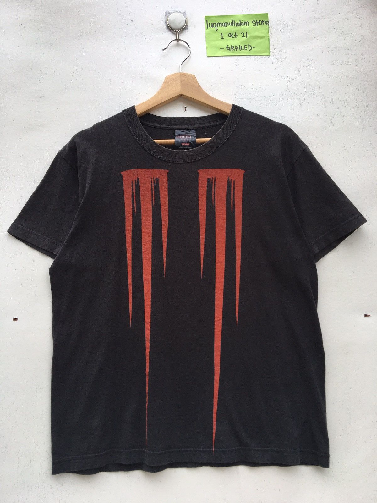 image of Band Tees x Marilyn Manson VTG Marilyn Manson World Tour Mm Logo Tee in Black, Men's (Size Medium)