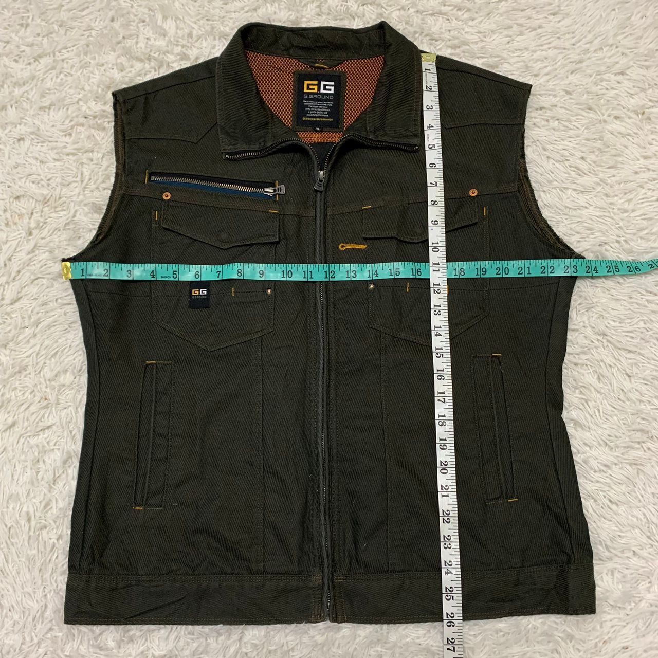 Japanese Brand G.Ground Vest Size US M / EU 48-50 / 2 - 6 Thumbnail
