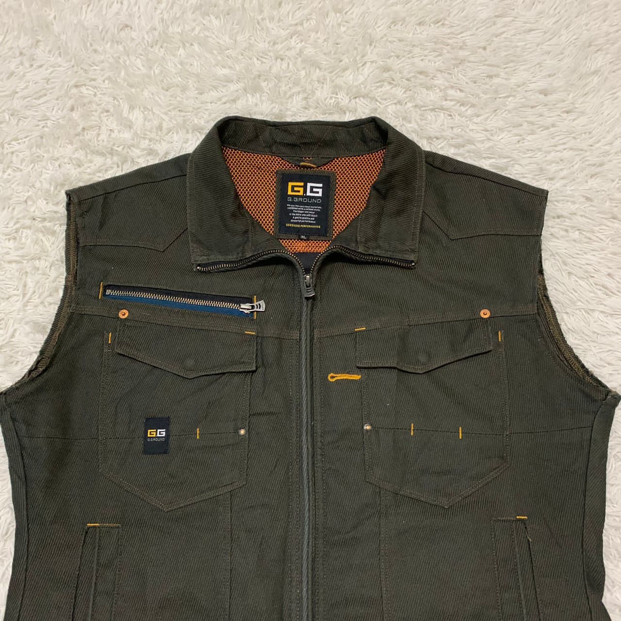 Japanese Brand G.Ground Vest Size US M / EU 48-50 / 2 - 4 Thumbnail