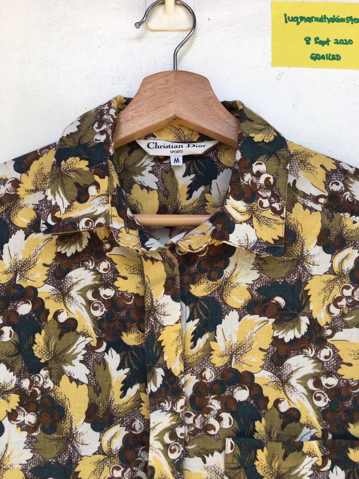 Christian Dior Monsieur Vintage Christian Dior Sport Floral All Over Shirt Size US M / EU 48-50 / 2 - 5 Thumbnail