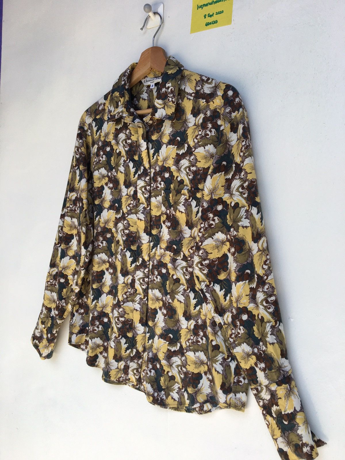 Christian Dior Monsieur Vintage Christian Dior Sport Floral All Over Shirt Size US M / EU 48-50 / 2 - 3 Thumbnail