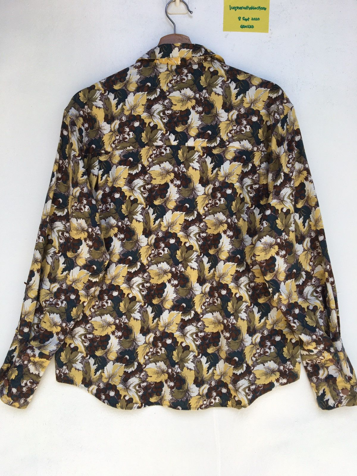 Christian Dior Monsieur Vintage Christian Dior Sport Floral All Over Shirt Size US M / EU 48-50 / 2 - 6 Thumbnail