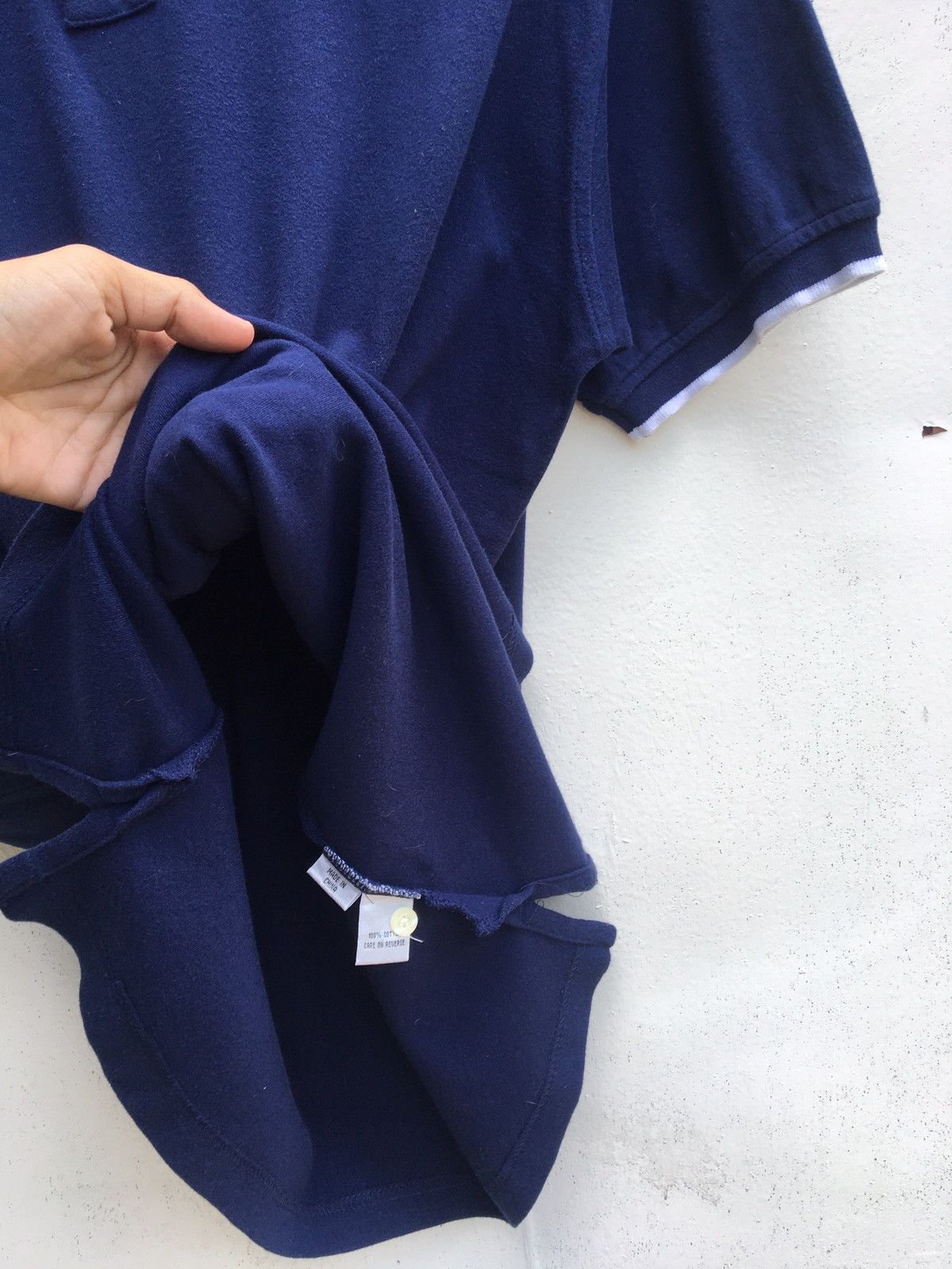 Yves Saint Laurent Vintage YSL Yves Saint Laurent Spellout Polo Shirt Size US M / EU 48-50 / 2 - 13 Thumbnail