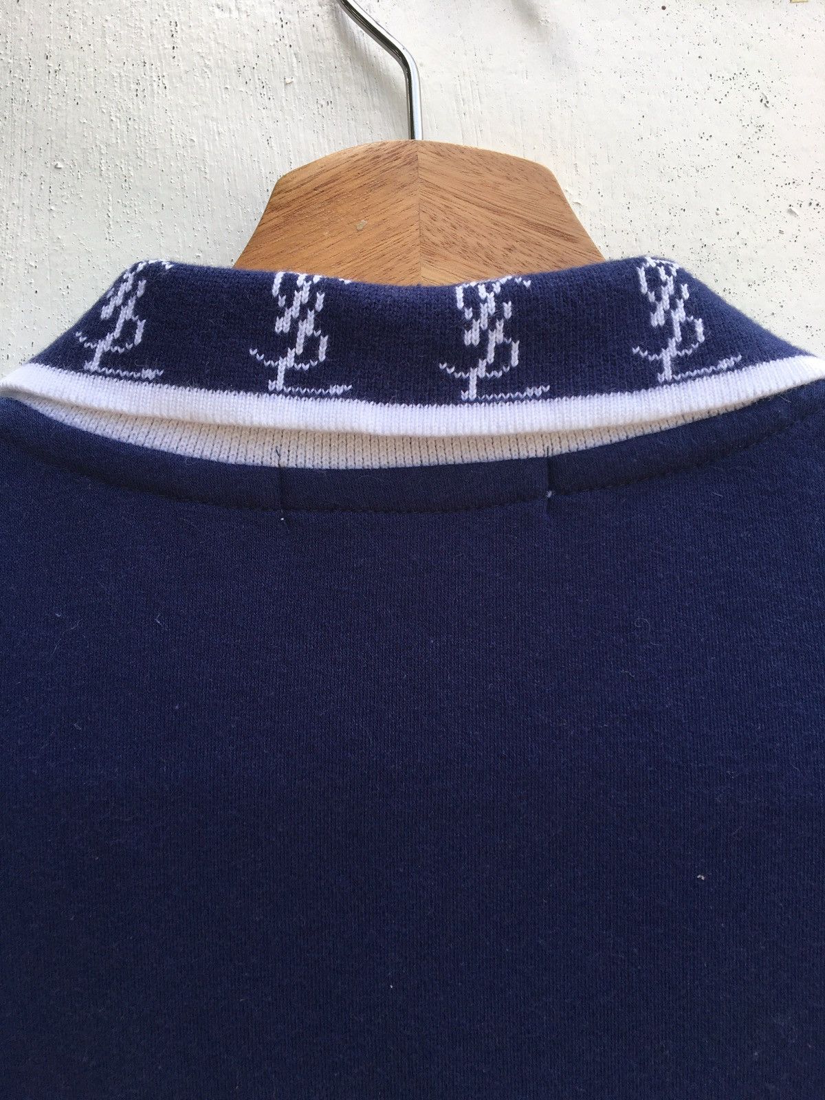 Yves Saint Laurent Vintage YSL Yves Saint Laurent Spellout Polo Shirt Size US M / EU 48-50 / 2 - 20 Thumbnail