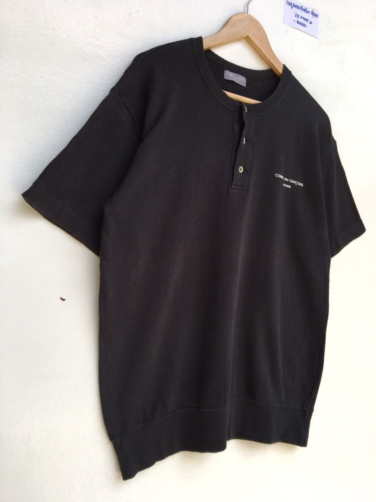 Comme des Garcons Rare CDG COmme Des Garcons AD1992 Short Sleeve Sweatshirt Size US M / EU 48-50 / 2 - 3 Thumbnail