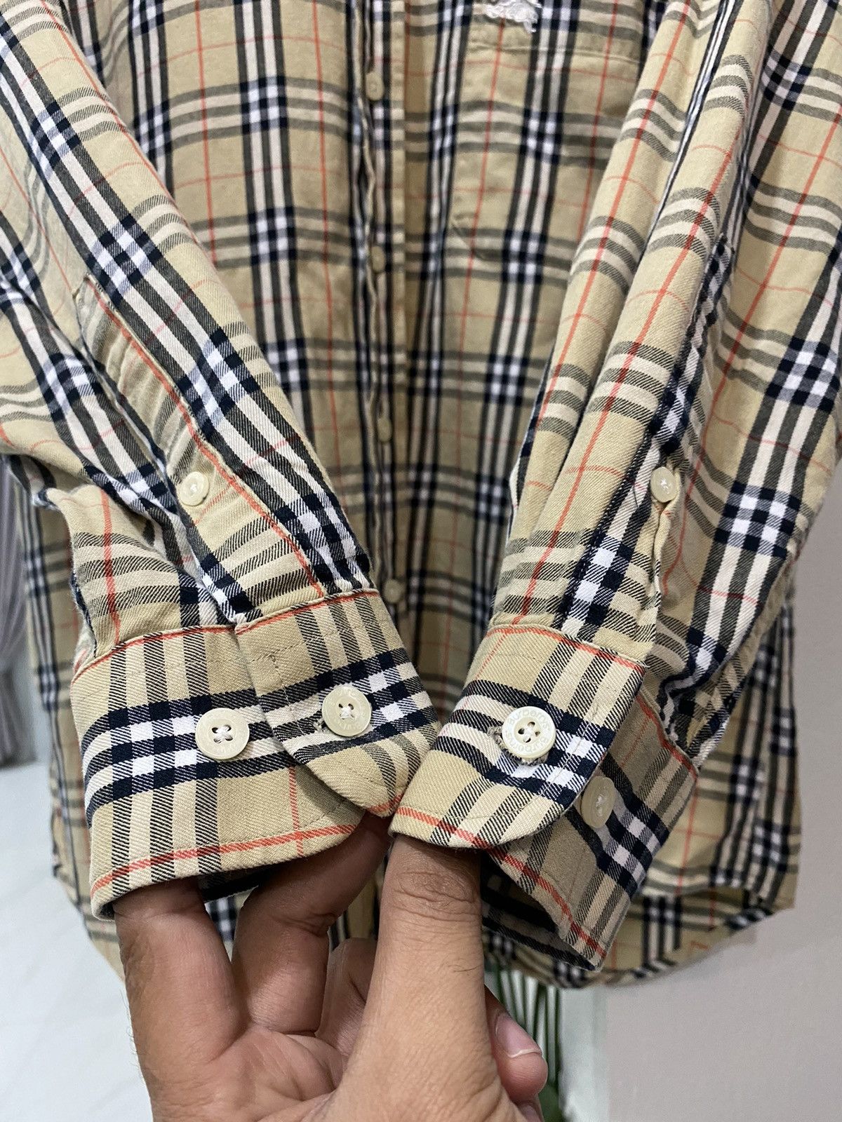 Burberry Vintage Burberrys Novacheck Shirt Size US M / EU 48-50 / 2 - 7 Thumbnail