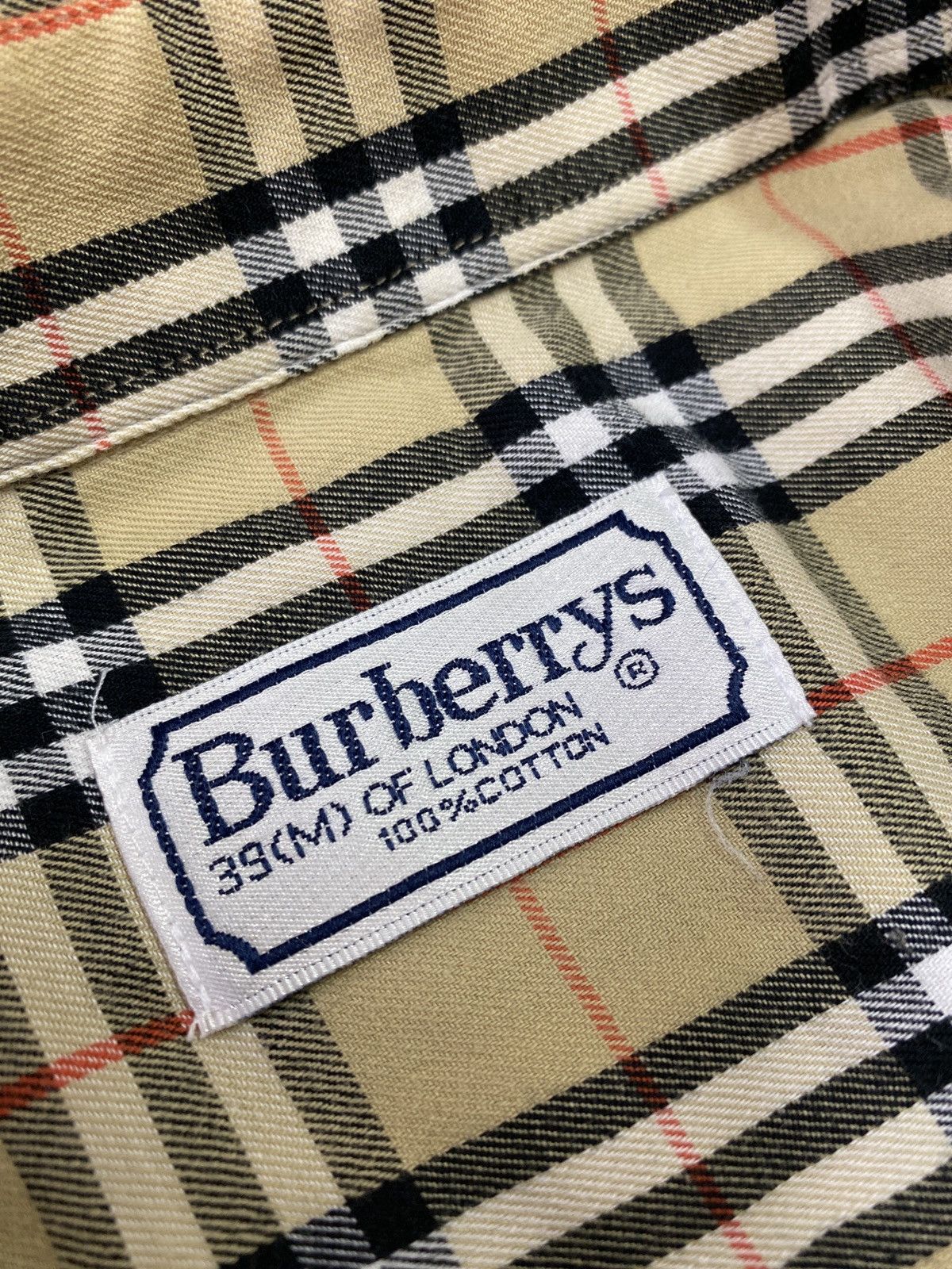 Burberry Vintage Burberrys Novacheck Shirt Size US M / EU 48-50 / 2 - 8 Thumbnail