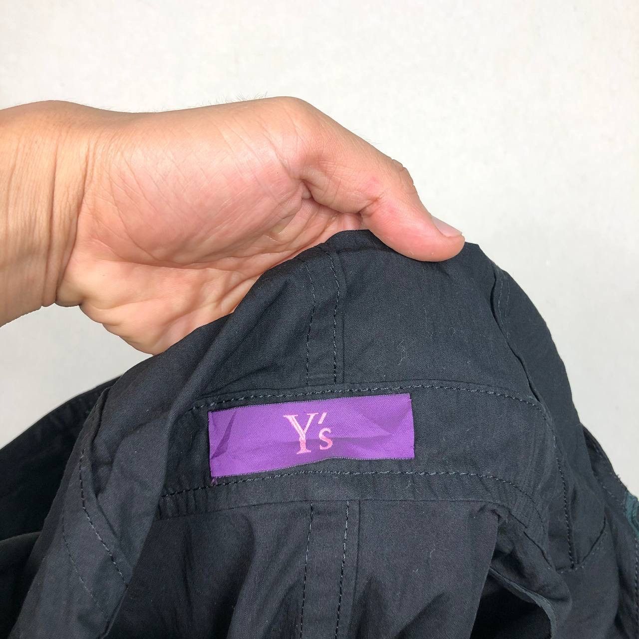 Yohji Yamamoto Y's Yohji Yamamoto Hooded Long Coat Jacket Black Japan Sz 2 Size US M / EU 48-50 / 2 - 9 Thumbnail