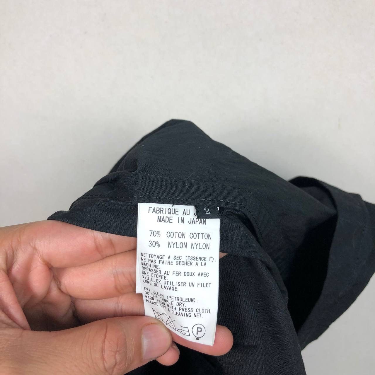 Yohji Yamamoto Y's Yohji Yamamoto Hooded Long Coat Jacket Black Japan Sz 2 Size US M / EU 48-50 / 2 - 10 Thumbnail