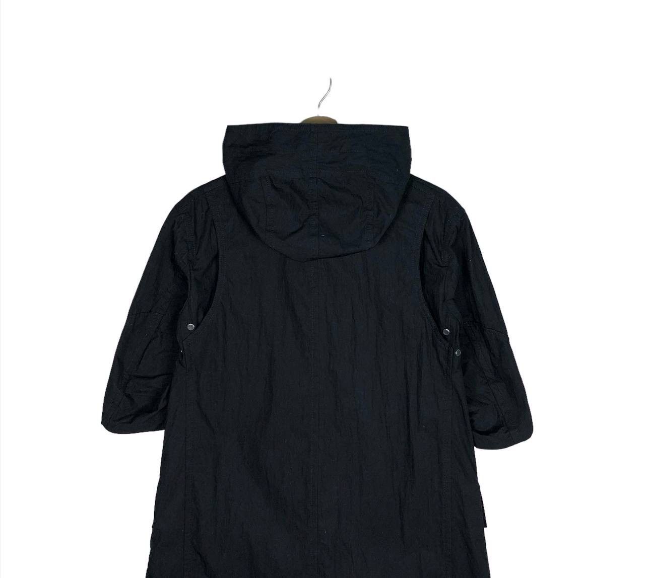 Yohji Yamamoto Y's Yohji Yamamoto Hooded Long Coat Jacket Black Japan Sz 2 Size US M / EU 48-50 / 2 - 5 Thumbnail