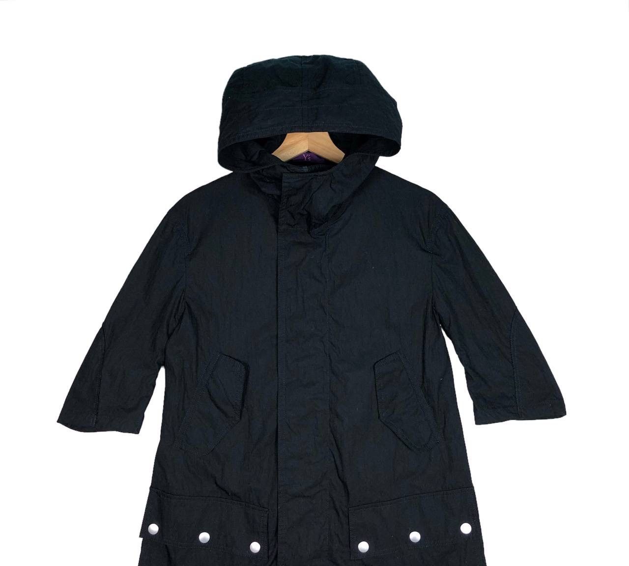 Yohji Yamamoto Y's Yohji Yamamoto Hooded Long Coat Jacket Black Japan Sz 2 Size US M / EU 48-50 / 2 - 4 Thumbnail