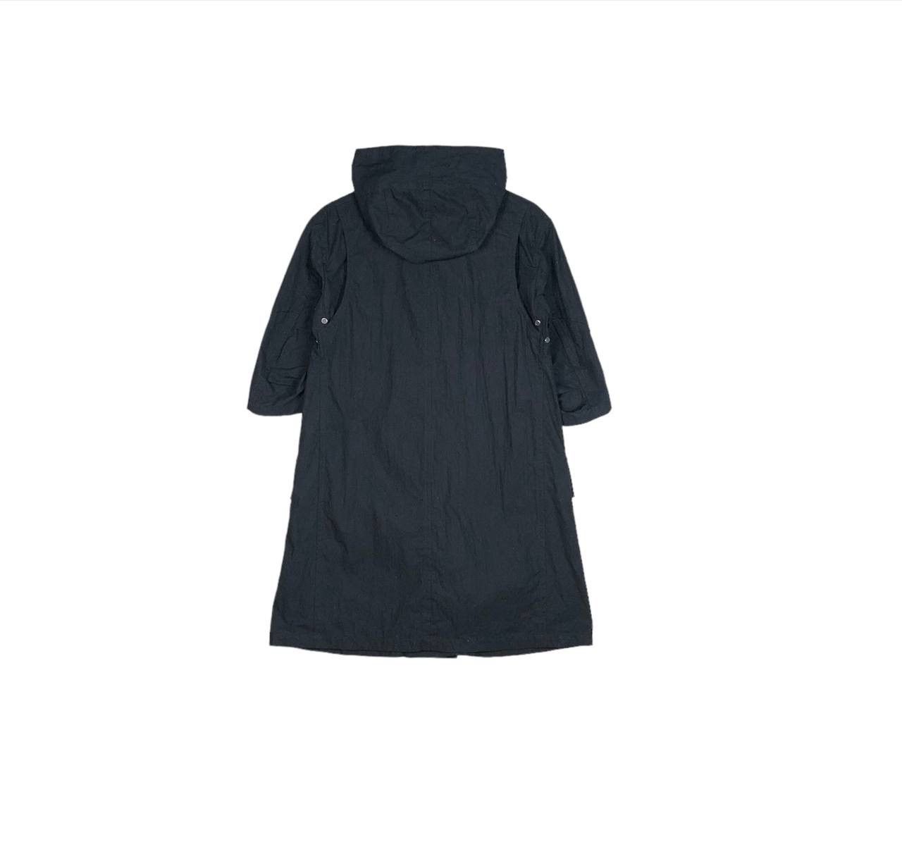Yohji Yamamoto Y's Yohji Yamamoto Hooded Long Coat Jacket Black Japan Sz 2 Size US M / EU 48-50 / 2 - 2 Thumbnail