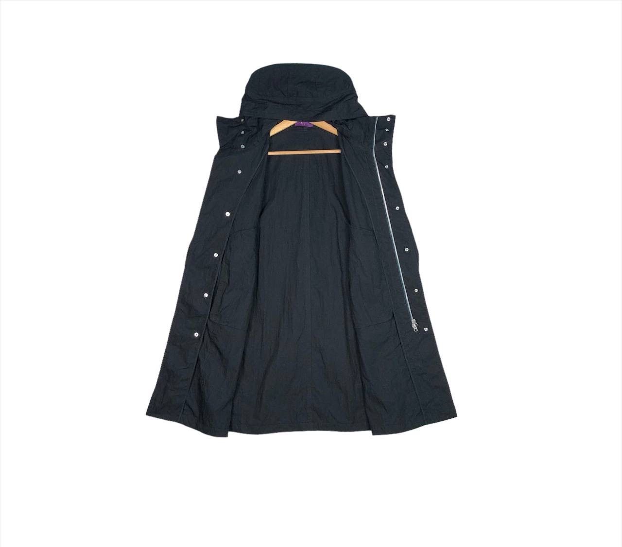 Yohji Yamamoto Y's Yohji Yamamoto Hooded Long Coat Jacket Black Japan Sz 2 Size US M / EU 48-50 / 2 - 3 Thumbnail