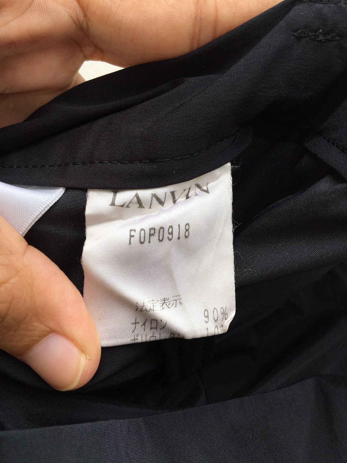 Lanvin Lanvin Men Sports Trackpants in Black Size US 30 / EU 46 - 11 Thumbnail