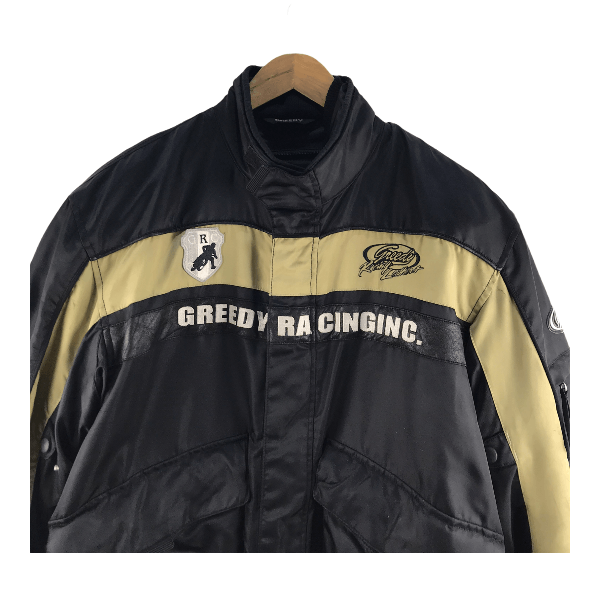 Japanese Brand Vintage Greedy Racing Jacket Size US L / EU 52-54 / 3 - 4 Thumbnail