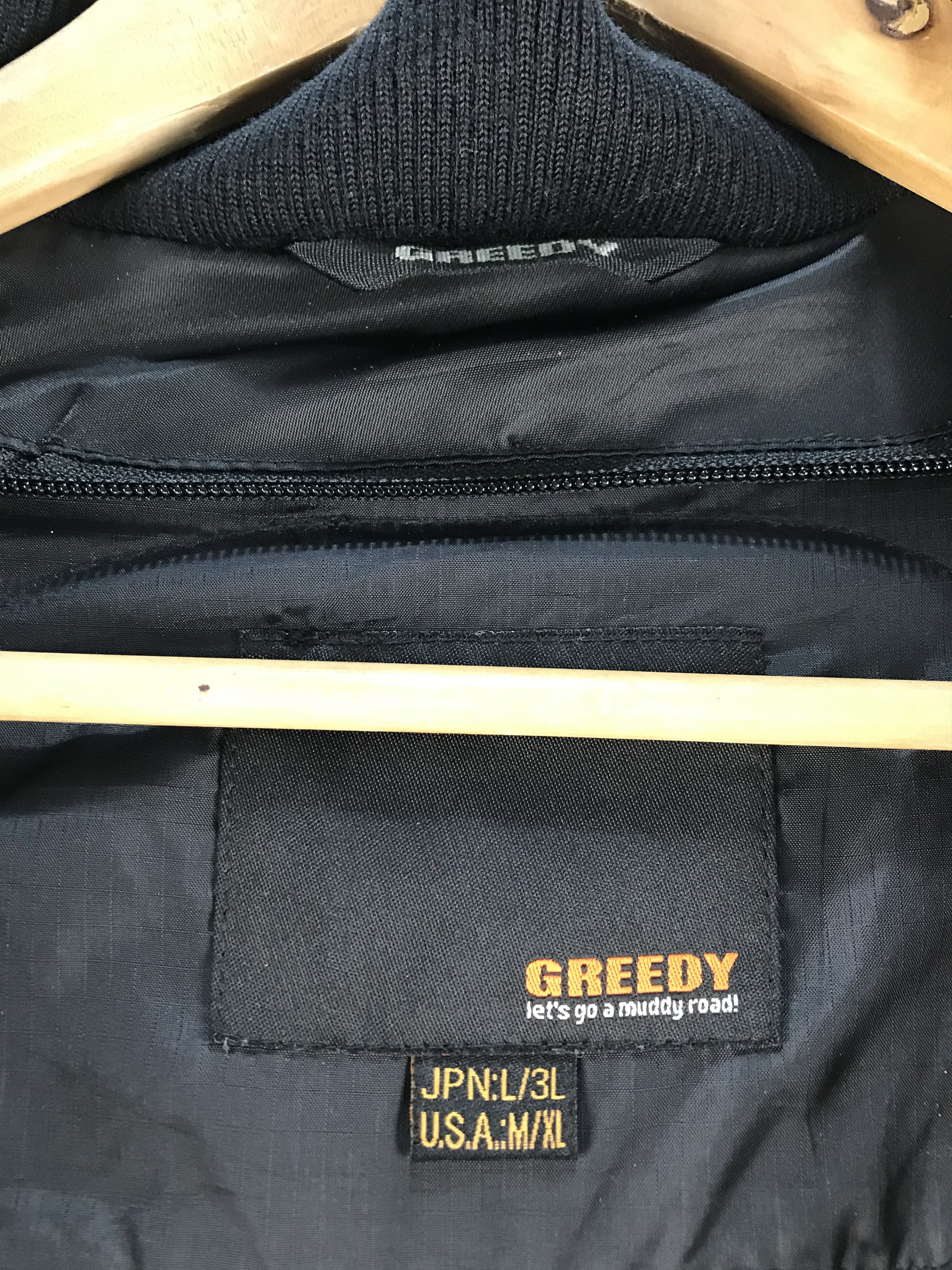 Japanese Brand Vintage Greedy Racing Jacket Size US L / EU 52-54 / 3 - 10 Thumbnail