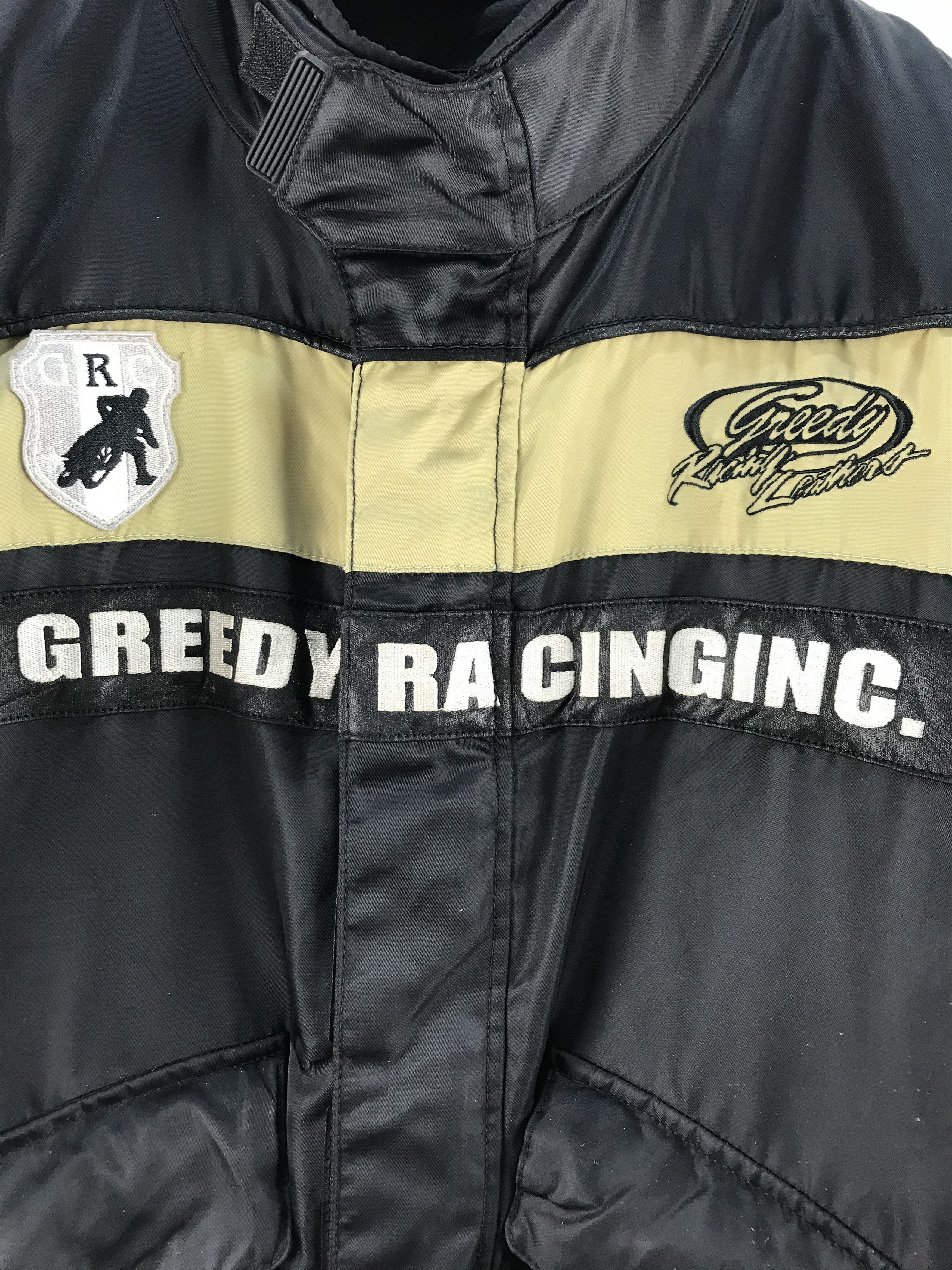 Japanese Brand Vintage Greedy Racing Jacket Size US L / EU 52-54 / 3 - 9 Thumbnail