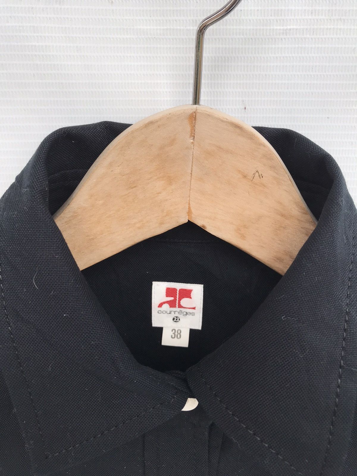 Courreges × Designer COURREGES PARIS SMALL LOGO ZIPPER SWEATER LARGE SIZE Size US S / EU 44-46 / 1 - 4 Thumbnail