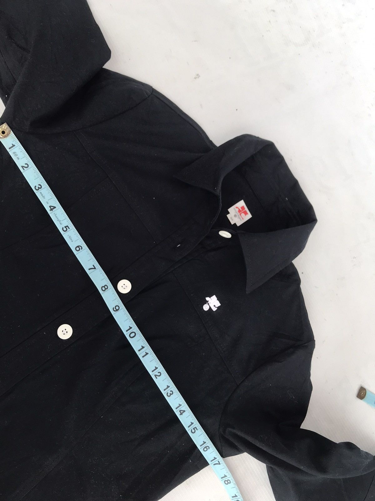 Courreges × Designer COURREGES PARIS SMALL LOGO ZIPPER SWEATER LARGE SIZE Size US S / EU 44-46 / 1 - 5 Thumbnail