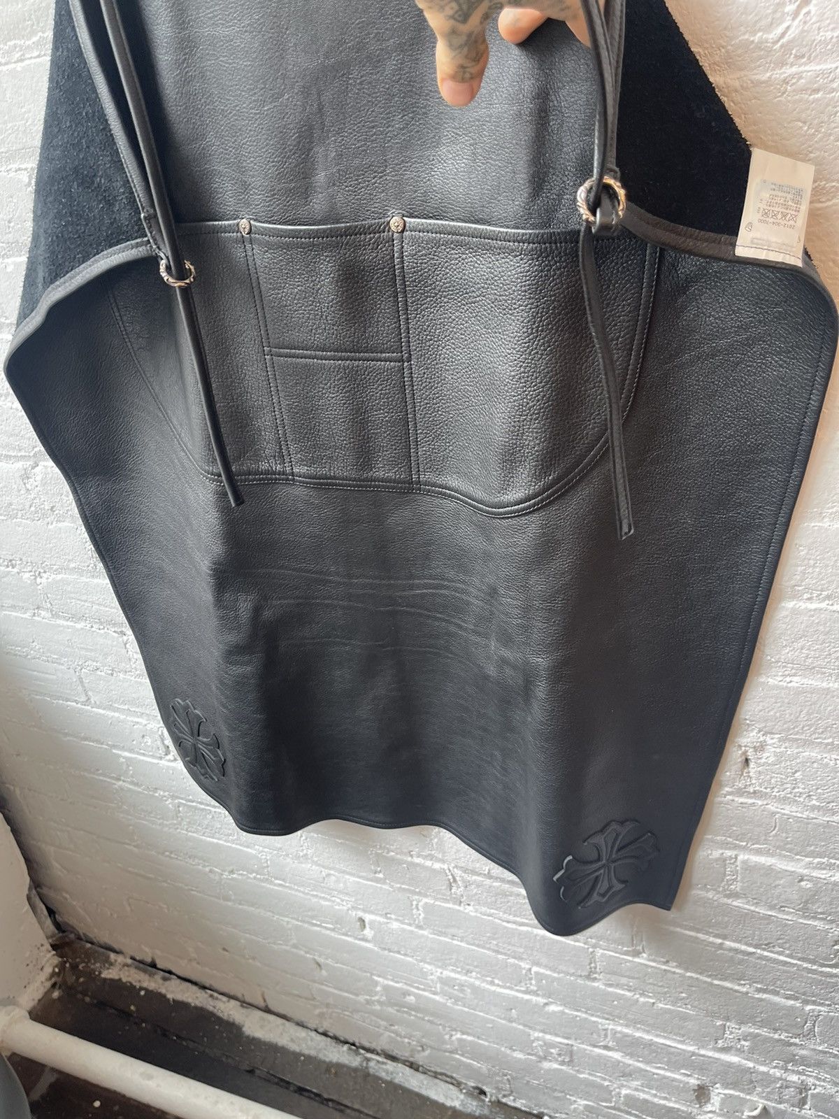 Chrome Hearts Chrome Hearts 1/1 Butcher Style LEATHER Overalls Apron Size US 34 / EU 50 - 11 Thumbnail