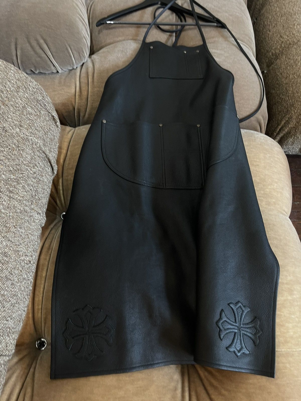 Chrome Hearts Chrome Hearts 1/1 Butcher Style LEATHER Overalls Apron Size US 34 / EU 50 - 18 Thumbnail