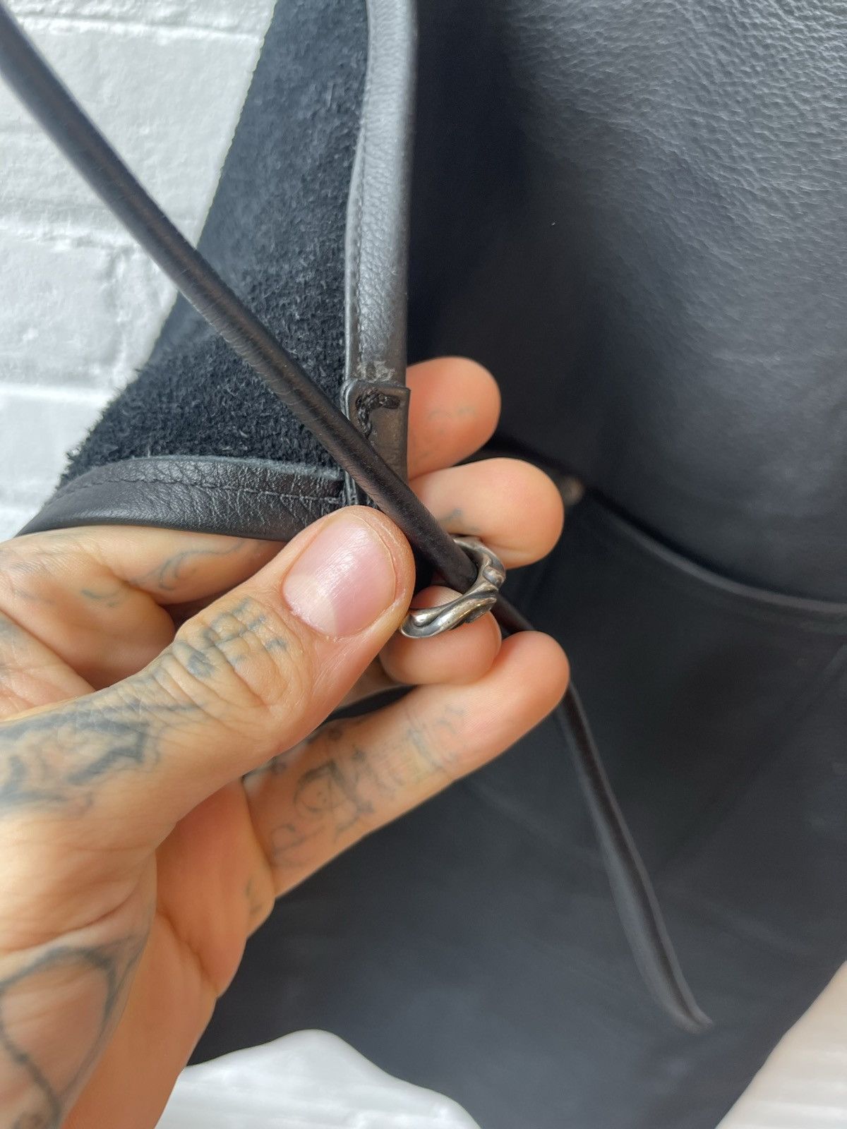 Chrome Hearts Chrome Hearts 1/1 Butcher Style LEATHER Overalls Apron Size US 34 / EU 50 - 9 Thumbnail