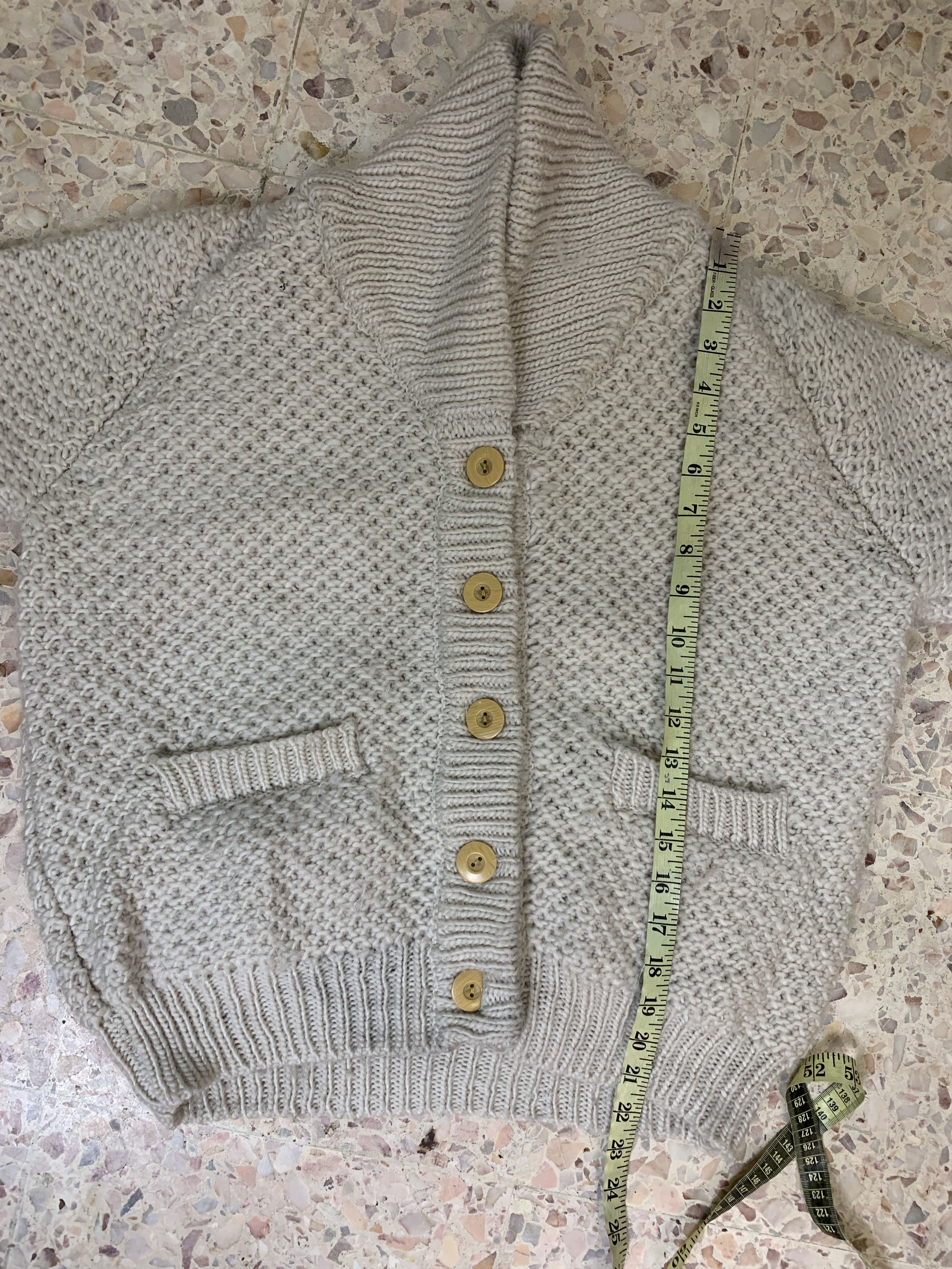 Japanese Brand Cable Knit Cardigan Vintage Japanese Branded Streetwear Size L / US 10 / IT 46 - 22 Thumbnail