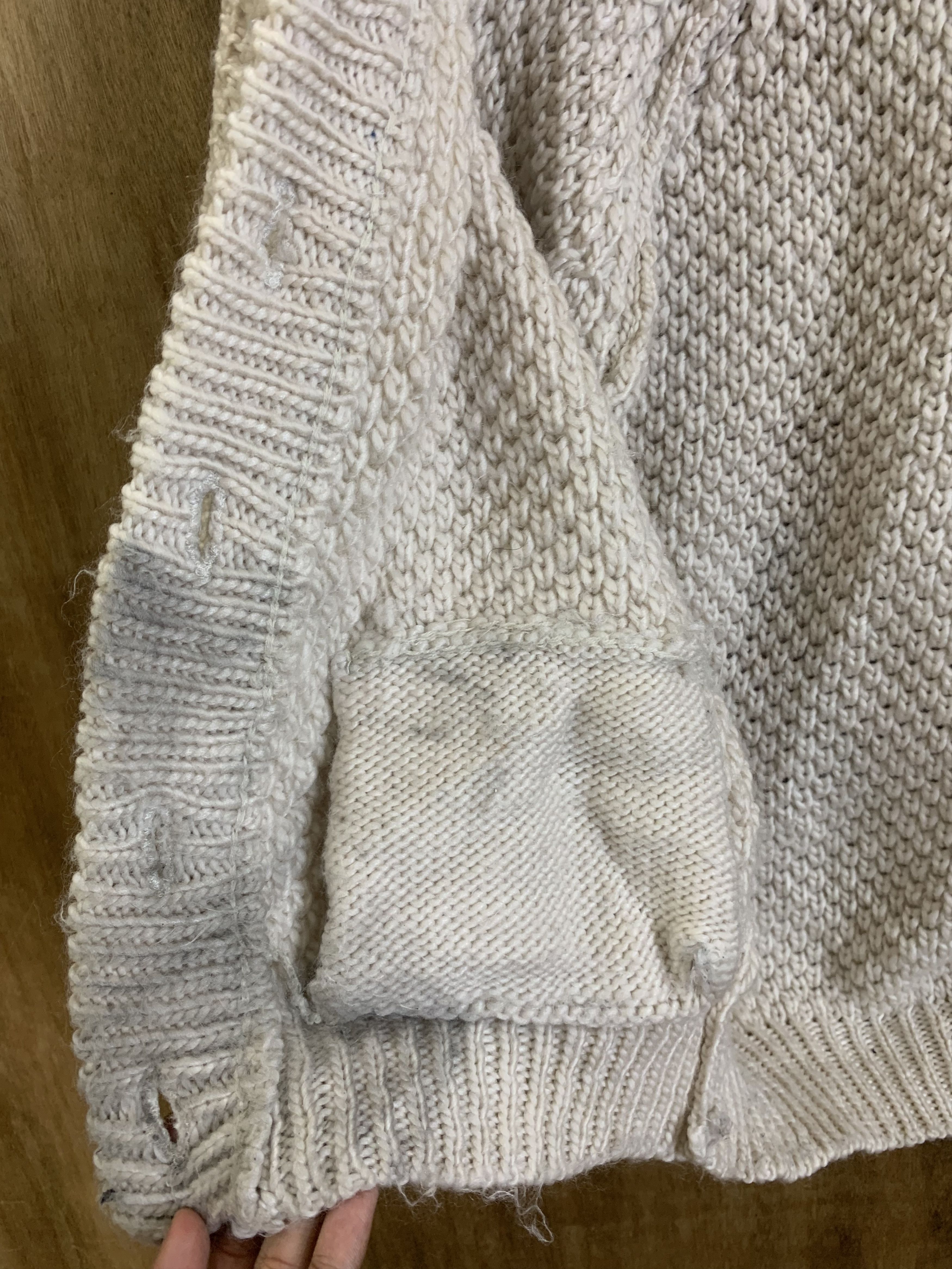 Japanese Brand Cable Knit Cardigan Vintage Japanese Branded Streetwear Size L / US 10 / IT 46 - 10 Thumbnail