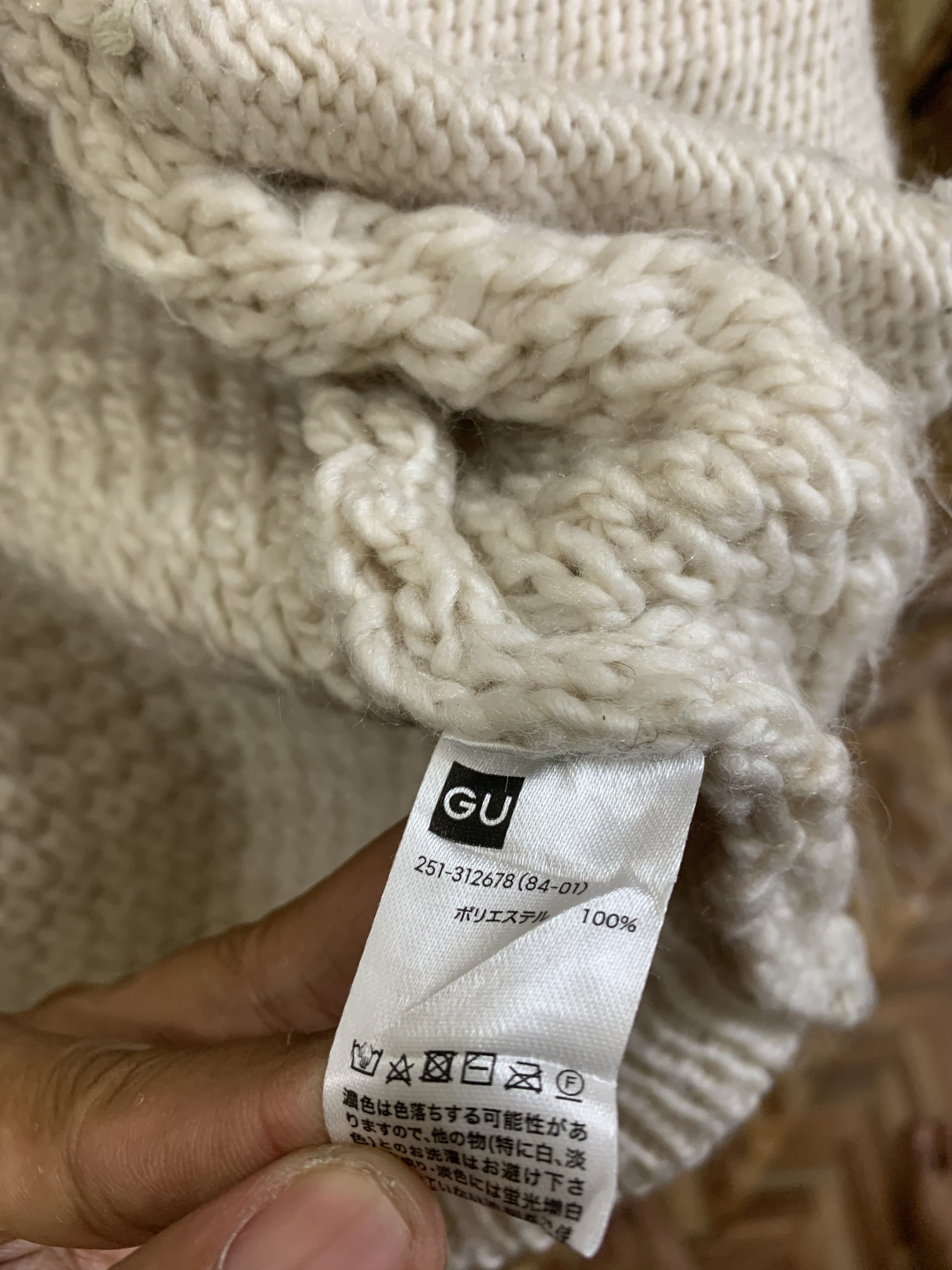 Japanese Brand Cable Knit Cardigan Vintage Japanese Branded Streetwear Size L / US 10 / IT 46 - 20 Thumbnail