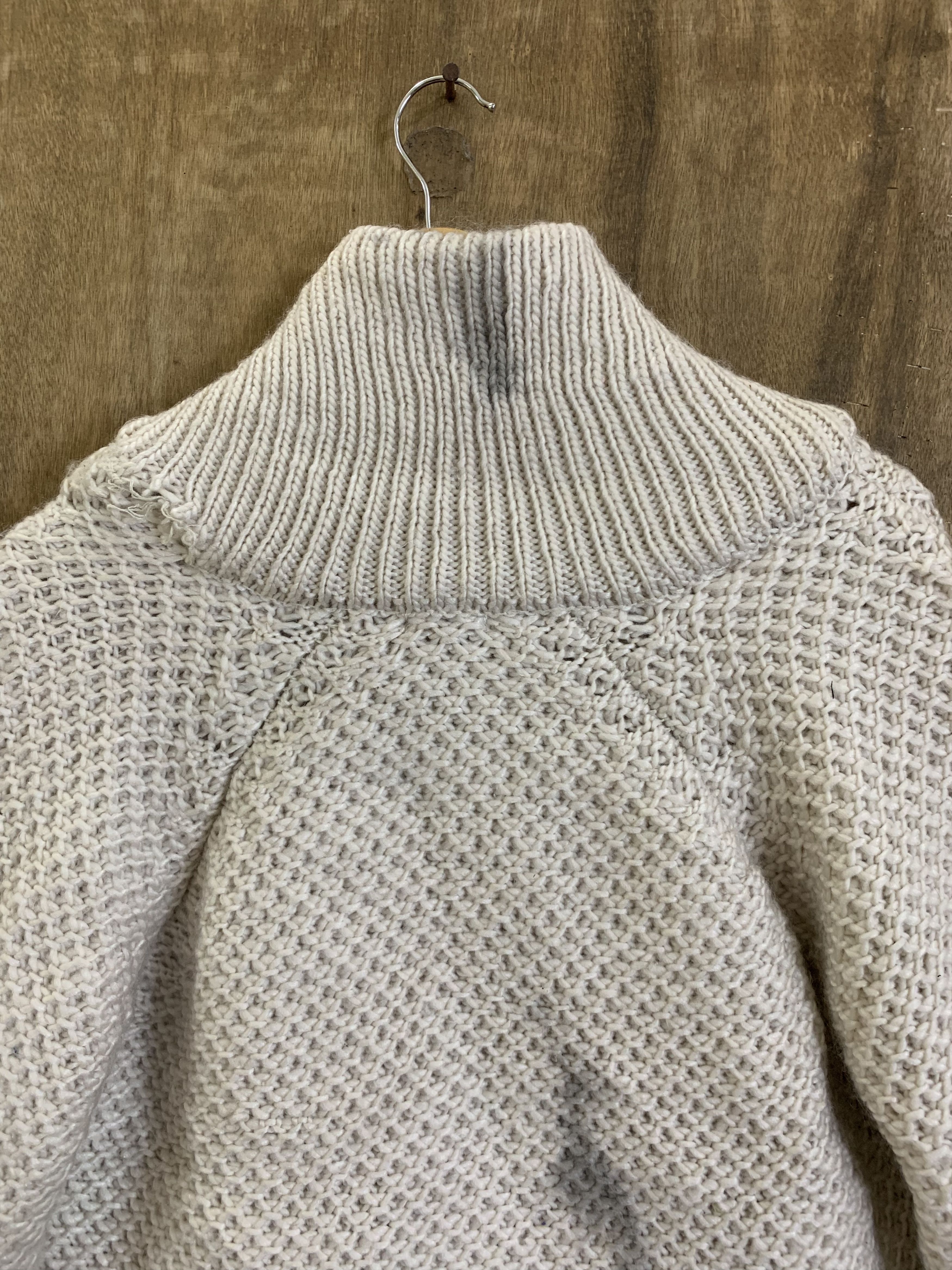 Japanese Brand Cable Knit Cardigan Vintage Japanese Branded Streetwear Size L / US 10 / IT 46 - 13 Thumbnail