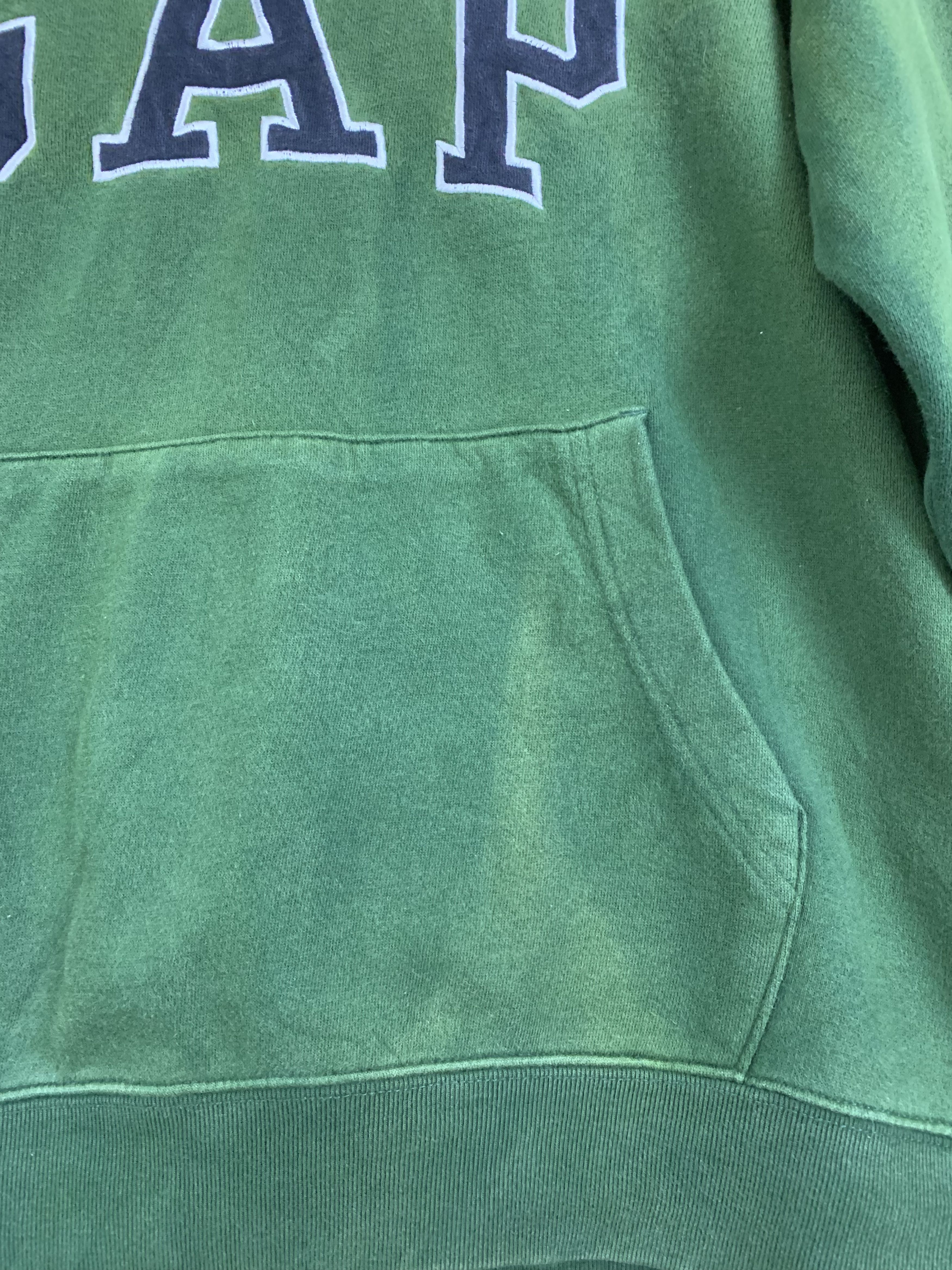 Gap Hoodies Gap Limited Embrioded Spellout Faded Green Vintage Size US XL / EU 56 / 4 - 6 Thumbnail