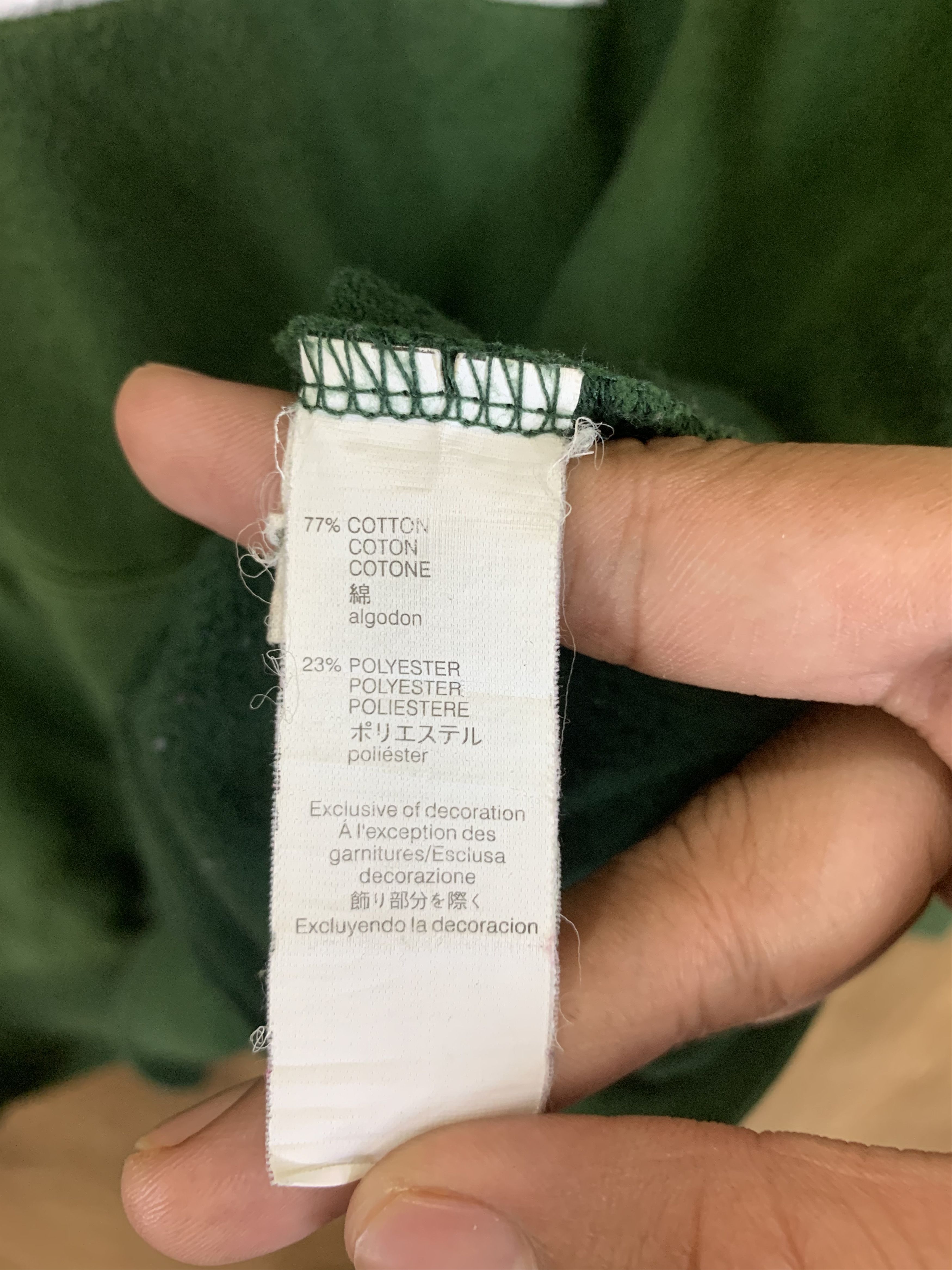 Gap Hoodies Gap Limited Embrioded Spellout Faded Green Vintage Size US XL / EU 56 / 4 - 16 Thumbnail