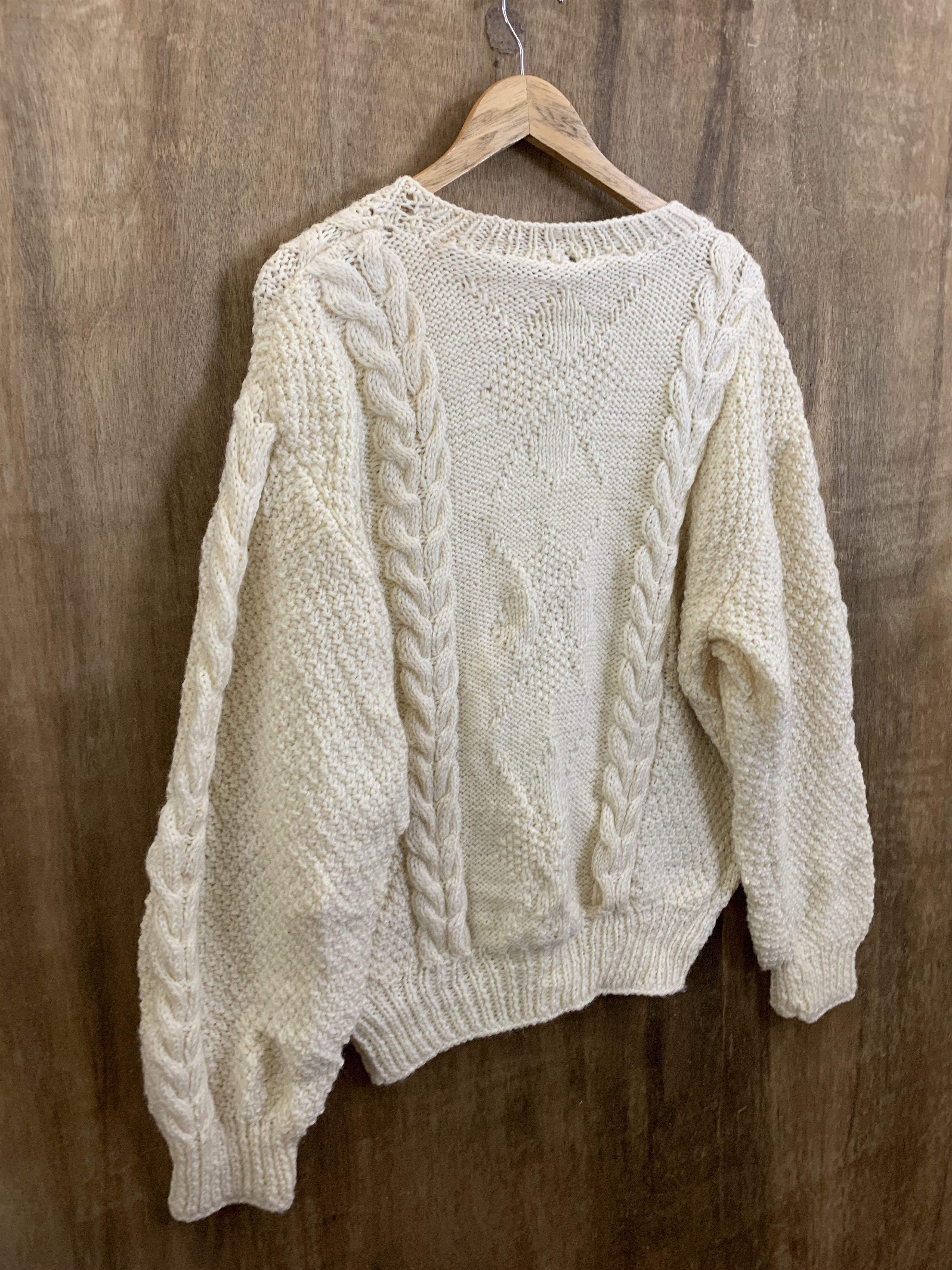 Homespun Knitwear Cable Knitwear Japanese Branded Vintage Style Womenswear Size L / US 10 / IT 46 - 10 Thumbnail