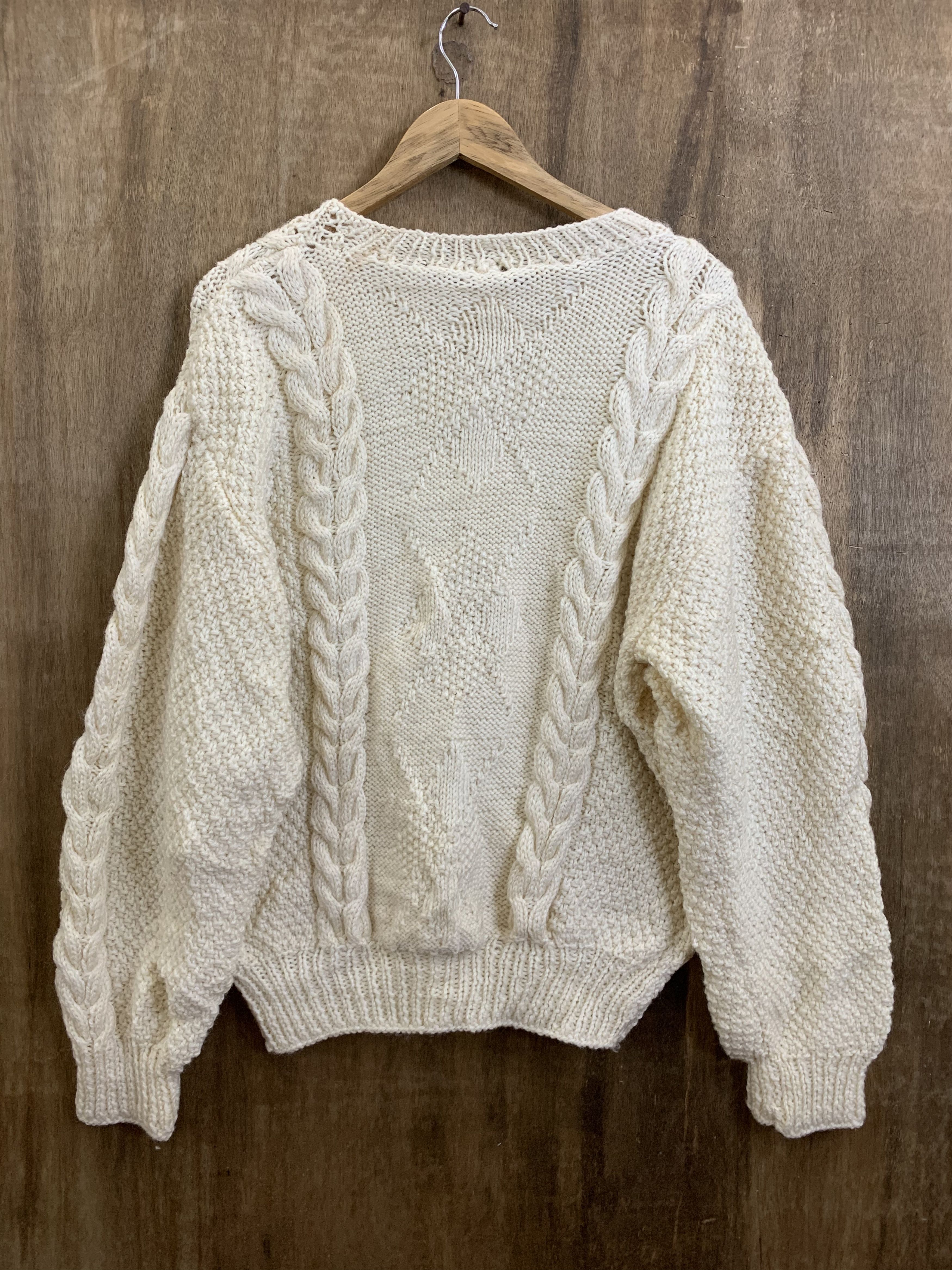 Homespun Knitwear Cable Knitwear Japanese Branded Vintage Style Womenswear Size L / US 10 / IT 46 - 2 Thumbnail